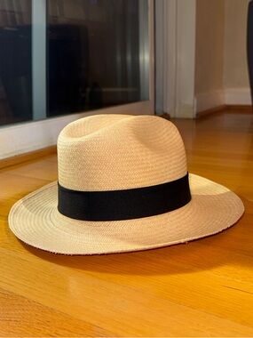 Guanabana Classic Men’s Straw Hat in Natural with Black Band
